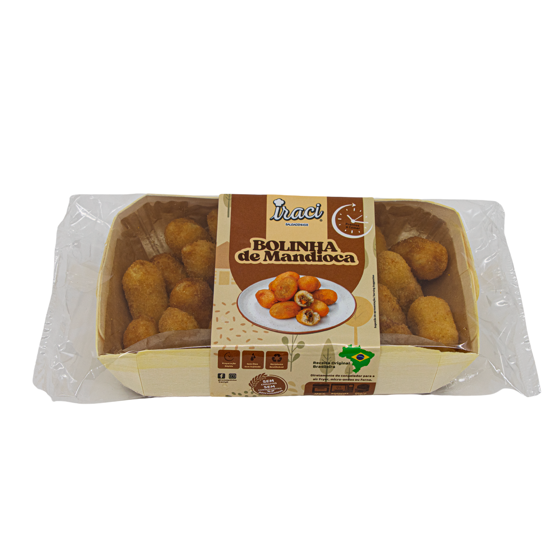 Mini Bolinho de Mandioca 20g - 25UN X 15CV - CAIXA
