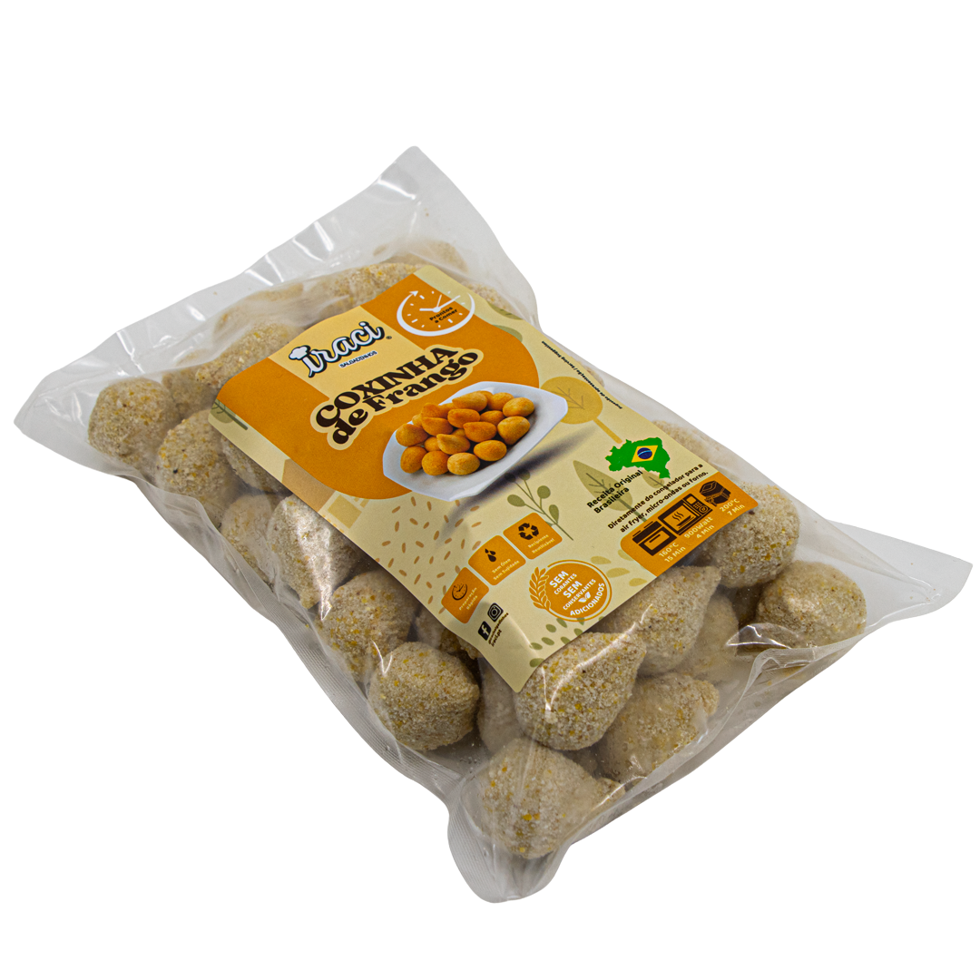 Mini Coxinha de Frango 20gr Saco 2kg
