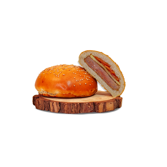 Hamburgão de Forno com Calabresa